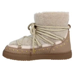 INUIKII Curly Rock Cuir Femme Beige -Magasin De Chaussures De Mode inuikii curly rock cuir femme beige 4