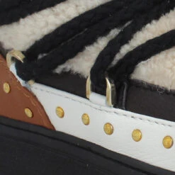 INUIKII Curly Rock Cuir Femme Cream -Magasin De Chaussures De Mode inuikii curly rock cuir femme cream 7