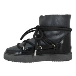 INUIKII Gloss Cuir Femme Noir -Magasin De Chaussures De Mode inuikii gloss cuir femme noir 4