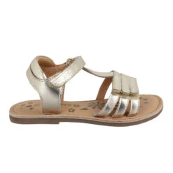 KICKERS Diamanto Cuir Enfant Or -Magasin De Chaussures De Mode kickers diamanto cuir enfant or 2