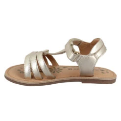 KICKERS Diamanto Cuir Enfant Or -Magasin De Chaussures De Mode kickers diamanto cuir enfant or 4