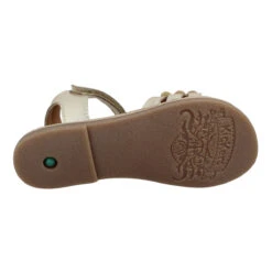 KICKERS Diamanto Cuir Enfant Or -Magasin De Chaussures De Mode kickers diamanto cuir enfant or 6