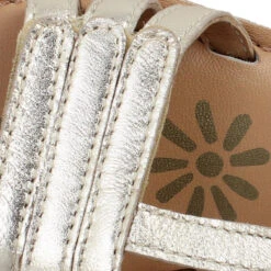 KICKERS Diamanto Cuir Enfant Or -Magasin De Chaussures De Mode kickers diamanto cuir enfant or 7