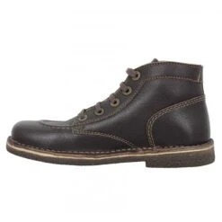 KICKERS Legendiknew Cuir Femme Marron -Magasin De Chaussures De Mode kickers legendiknew cuir femme marron 4