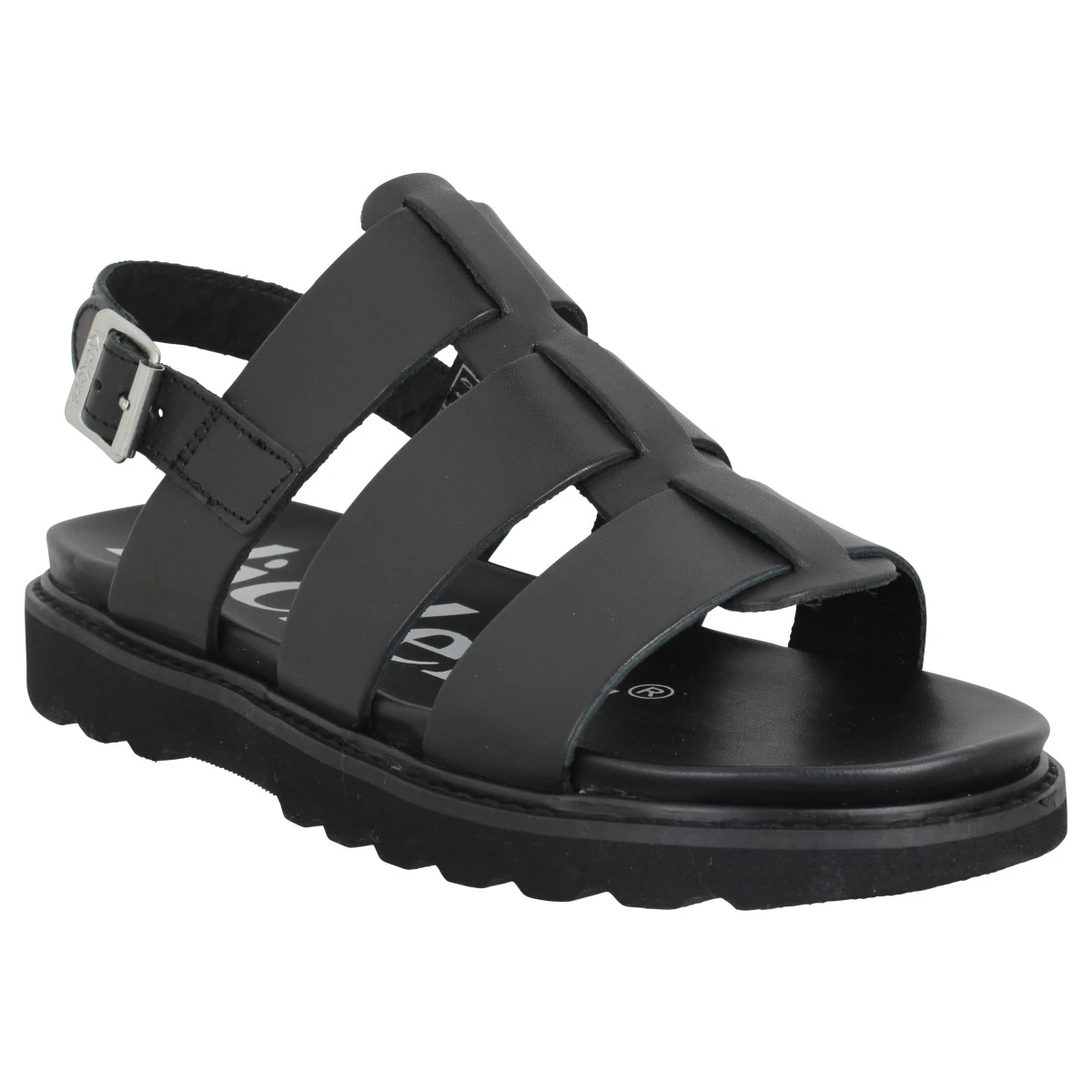 KICKERS Neosinead Cuir Femme Noir 3 KICKERS Neosinead Cuir Femme Noir