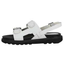 KICKERS Neosummer Cuir Femme Blanc -Magasin De Chaussures De Mode kickers neosummer cuir femme blanc 4