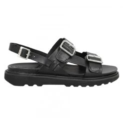 KICKERS Neosummer Cuir Femme Noir -Magasin De Chaussures De Mode kickers neosummer cuir femme noir 2