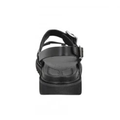 KICKERS Neosummer Cuir Femme Noir -Magasin De Chaussures De Mode kickers neosummer cuir femme noir 3