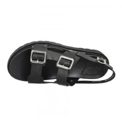 KICKERS Neosummer Cuir Femme Noir -Magasin De Chaussures De Mode kickers neosummer cuir femme noir 5