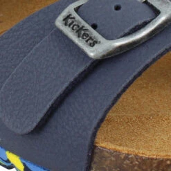 KICKERS Sunkro Simili Enfant Marine -Magasin De Chaussures De Mode kickers sunkro simili enfant marine 7