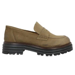 KOBRA 2687 Velours Femme Taupe -Magasin De Chaussures De Mode kobra 2687 velours femme taupe 2