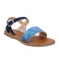 L'ATELIER TROPEZIEN IL916 Cuir Enfant Blue