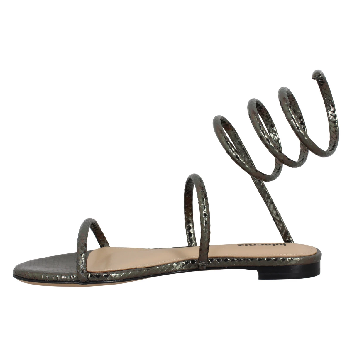 LOLA CRUZ 343 Print Reptile Femme Plomb 6 LOLA CRUZ 343 Print Reptile Femme Plomb â Image 4