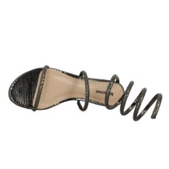 LOLA CRUZ 343 Print Reptile Femme Plomb 13 LOLA CRUZ 343 Print Reptile Femme Plomb -Magasin De Chaussures De Mode lola cruz 343 print reptile femme plomb 5