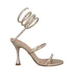 LOLA CRUZ 346 Cuir Print Reptile Femme Platine -Magasin De Chaussures De Mode lola cruz 346 cuir print reptile femme platine 2