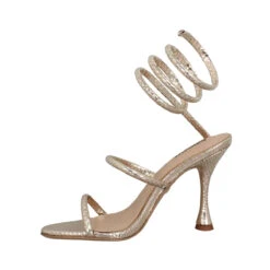 LOLA CRUZ 346 Cuir Print Reptile Femme Platine -Magasin De Chaussures De Mode lola cruz 346 cuir print reptile femme platine 4