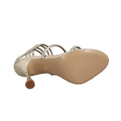 LOLA CRUZ 346 Cuir Print Reptile Femme Platine -Magasin De Chaussures De Mode lola cruz 346 cuir print reptile femme platine 6