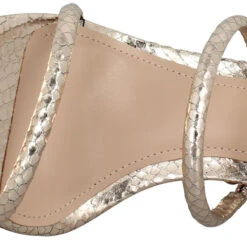 LOLA CRUZ 346 Cuir Print Reptile Femme Platine -Magasin De Chaussures De Mode lola cruz 346 cuir print reptile femme platine 7