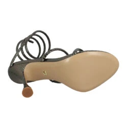 LOLA CRUZ 346 Cuir Print Reptile Femme Plomb -Magasin De Chaussures De Mode lola cruz 346 cuir print reptile femme plomb 6