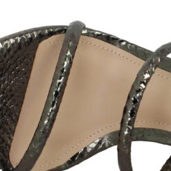 LOLA CRUZ 346 Cuir Print Reptile Femme Plomb -Magasin De Chaussures De Mode lola cruz 346 cuir print reptile femme plomb 7