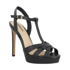 LOLA CRUZ 411P Cuir Femme Noir