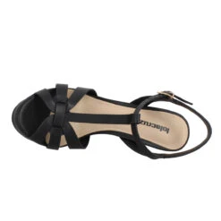 LOLA CRUZ 411P Cuir Femme Noir -Magasin De Chaussures De Mode lola cruz 411p cuir femme noir 5