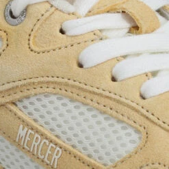 MERCER AMSTERDAM The Re Run Pastel Velours Toile Femme Yellow -Magasin De Chaussures De Mode mercer amsterdam the re run pastel velours toile femme yellow 7