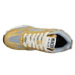 MERCER AMSTERDAM The Re Run Pineapple Toile Femme Gold -Magasin De Chaussures De Mode mercer amsterdam the re run pineapple toile femme gold 5
