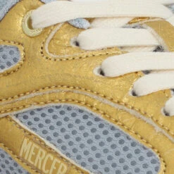 MERCER AMSTERDAM The Re Run Pineapple Toile Femme Gold -Magasin De Chaussures De Mode mercer amsterdam the re run pineapple toile femme gold 7