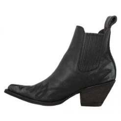 MEXICANA Gaucho Long Stitch Cuir Femme Noir -Magasin De Chaussures De Mode mexicana gaucho long stitch cuir femme noir 4