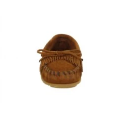 MINNETONKA Kilty Velours Enfant Marron -Magasin De Chaussures De Mode minnetonka kilty velours enfant marron 5