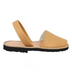 MINORQUINES Avarca Cuir Enfant Naturel -Magasin De Chaussures De Mode minorquines avarca cuir enfant naturel 2