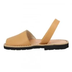 MINORQUINES Avarca Cuir Enfant Naturel -Magasin De Chaussures De Mode minorquines avarca cuir enfant naturel 4