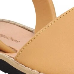 MINORQUINES Avarca Cuir Enfant Naturel -Magasin De Chaussures De Mode minorquines avarca cuir enfant naturel 7