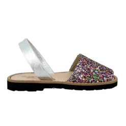 Magasin De Chaussures De Mode -Magasin De Chaussures De Mode minorquines avarca glitter enfant multicolor 2