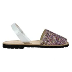 MINORQUINES Avarca Glitter Femme Multicolor -Magasin De Chaussures De Mode minorquines avarca glitter femme multicolor 2