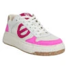 NO NAME Bridget Sneaker Cuir Toile Femme Fuxia Pink