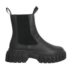 NO NAME Gravitee Chelsea Cuir Femme Noir -Magasin De Chaussures De Mode no name gravitee chelsea cuir femme noir 2