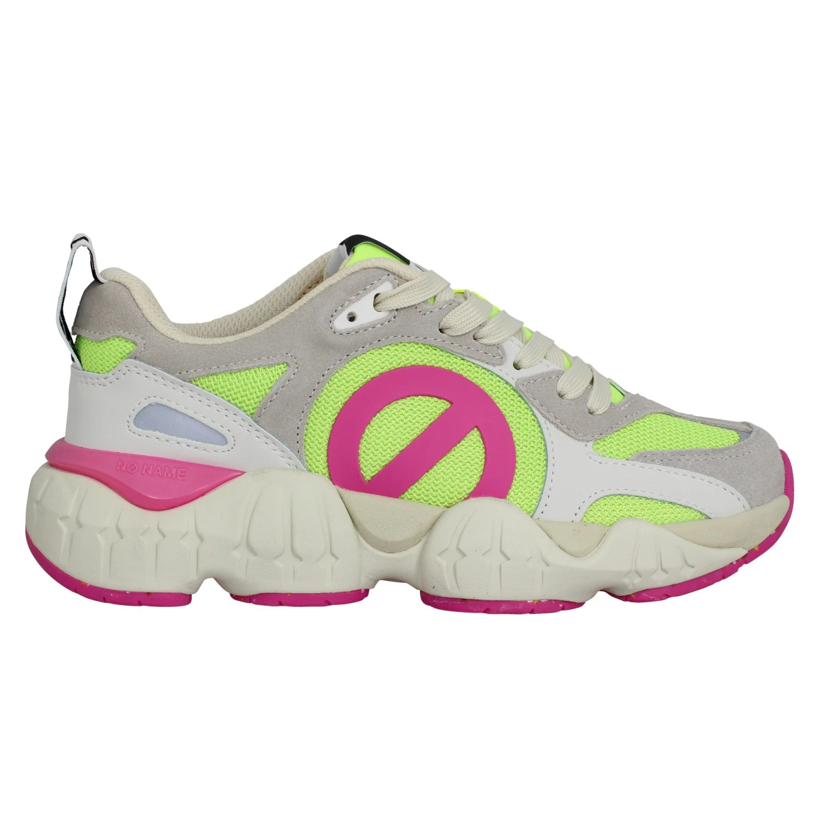 NO NAME Krazee Runner Suede Knit Femme Nude Fluo 4 NO NAME Krazee Runner Suede Knit Femme Nude Fluo – Image 2