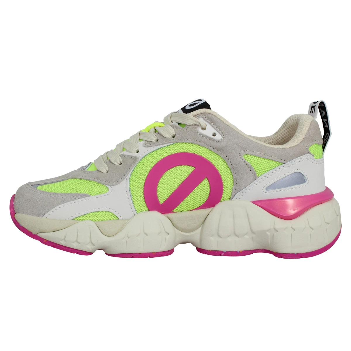 NO NAME Krazee Runner Suede Knit Femme Nude Fluo 6 NO NAME Krazee Runner Suede Knit Femme Nude Fluo – Image 4