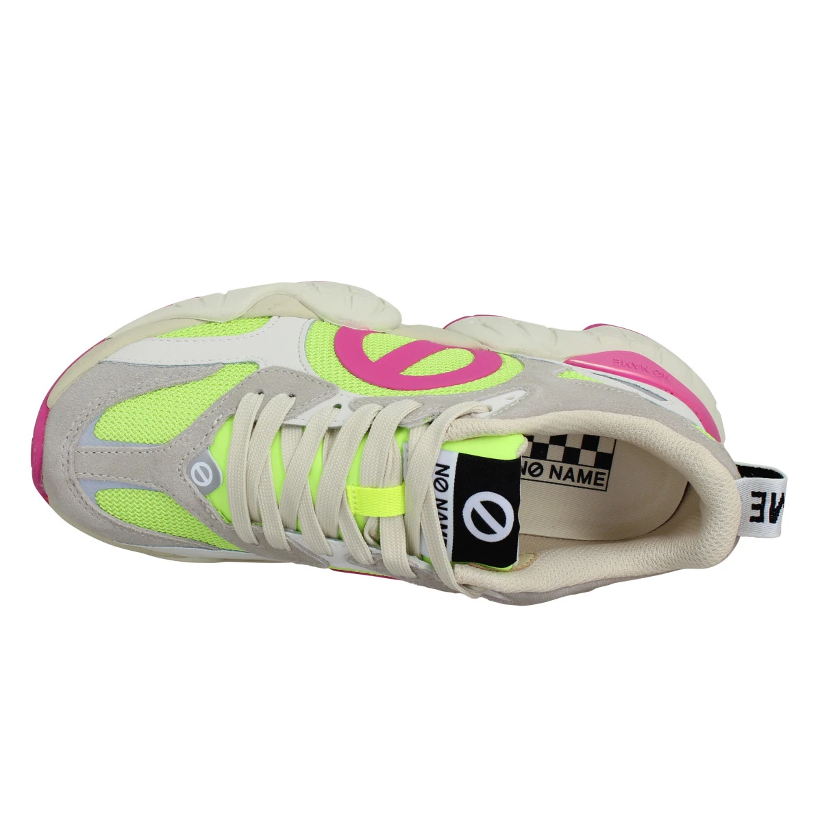 NO NAME Krazee Runner Suede Knit Femme Nude Fluo 7 NO NAME Krazee Runner Suede Knit Femme Nude Fluo – Image 5