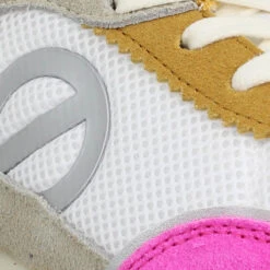 NO NAME Punky Jogger Suede Mesh Femme Fuxia White -Magasin De Chaussures De Mode no name punky jogger suede mesh femme fuxia white 7