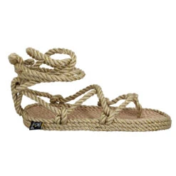 NOMADIC STATE OF MIND Romano Corde Femme Beige Gold -Magasin De Chaussures De Mode nomadic state of mind romano corde femme beige gold 2