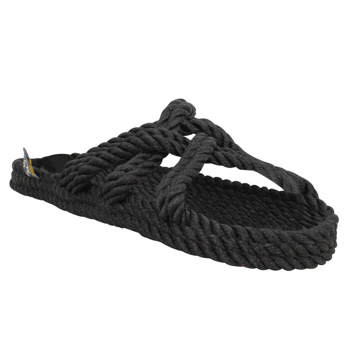 NOMADIC STATE OF MIND Slip On Corde Femme Noir 3 NOMADIC STATE OF MIND Slip On Corde Femme Noir