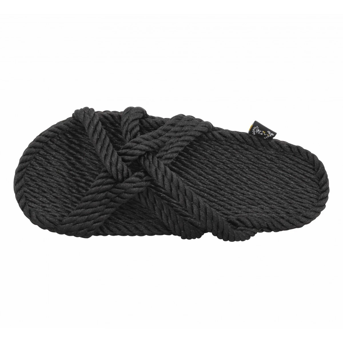 NOMADIC STATE OF MIND Slip On Corde Femme Noir 7 NOMADIC STATE OF MIND Slip On Corde Femme Noir â Image 5