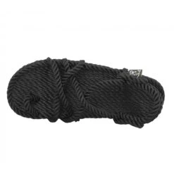 NOMADIC STATE OF MIND Toe Joe Corde Femme Noir -Magasin De Chaussures De Mode nomadic state of mind toe joe corde femme noir 5