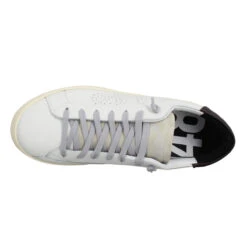 P448 John Cuir Homme White Cmoro -Magasin De Chaussures De Mode p448 john cuir homme white cmoro 5