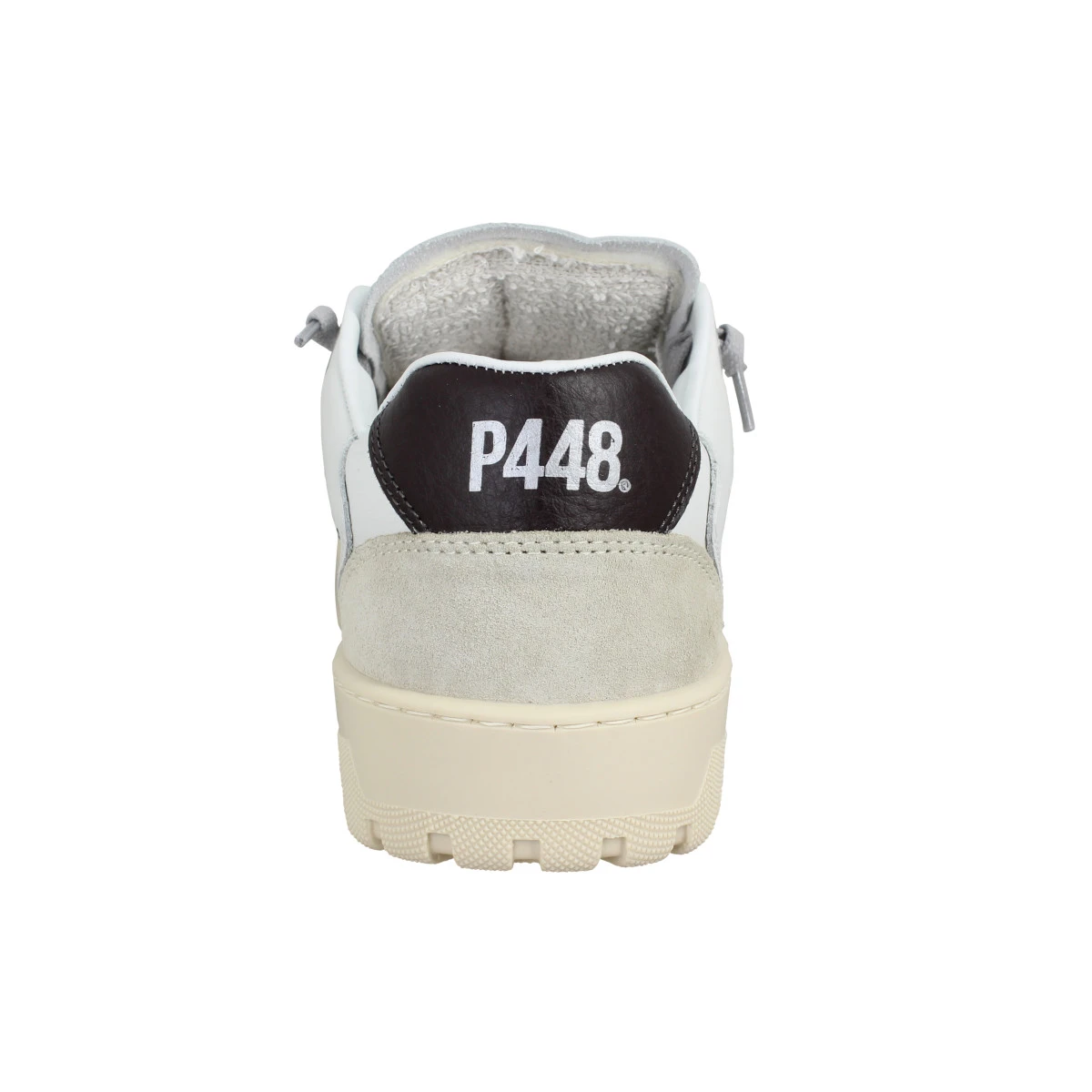 P448 Mason Cuir Velours Homme White Cmoro 5 P448 Mason Cuir Velours Homme White Cmoro â Image 3