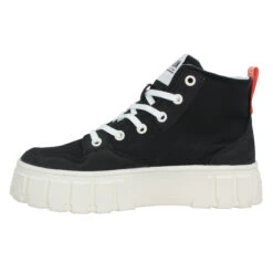 PALLADIUM Pallatower Hi Toile Femme Noir -Magasin De Chaussures De Mode palladium pallatower hi toile femme noir 4