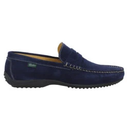 PARABOOT Cabrio Velours Homme Royal -Magasin De Chaussures De Mode paraboot cabrio velours homme royal 2